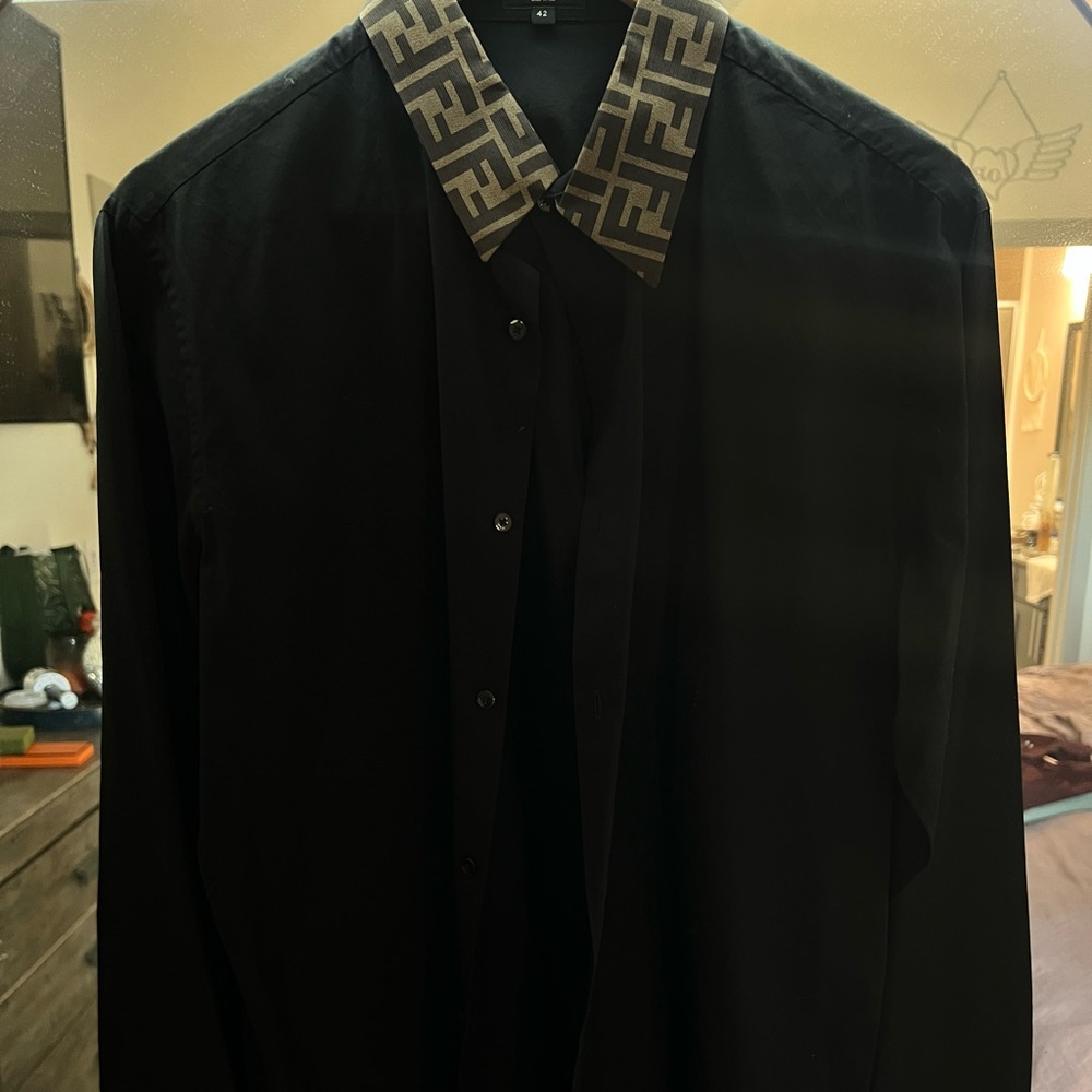 Fendi Collared Shirt